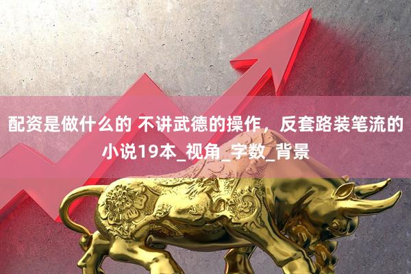 配资是做什么的 不讲武德的操作，反套路装笔流的小说19本_视角_字数_背景