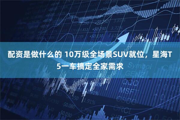 配资是做什么的 10万级全场景SUV就位，星海T5一车搞定全家需求