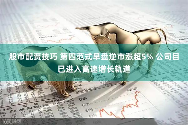 股市配资技巧 第四范式早盘逆市涨超5% 公司目已进入高速增长轨道