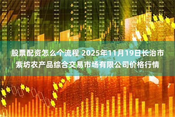 股票配资怎么个流程 2025年11月19日长治市紫坊农产品综合交易市场有限公司价格行情